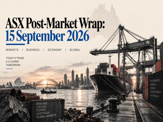 ASX Post-Market Wrap: 15 September 2026